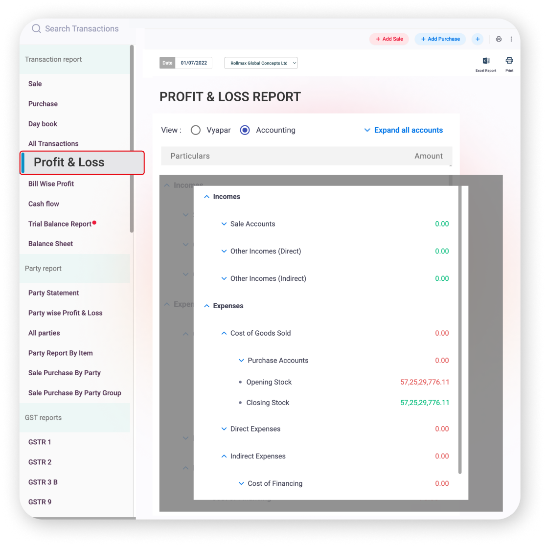 financial reports analytics travel agency UAE