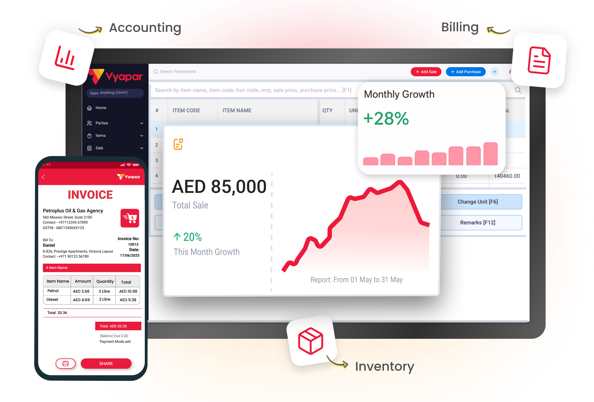 oil and gas accounting software UAE