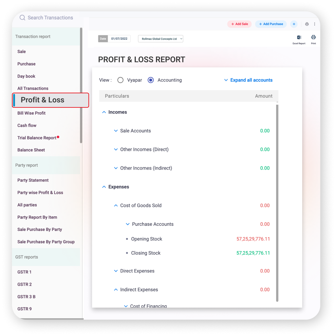financial reports advisory UAE