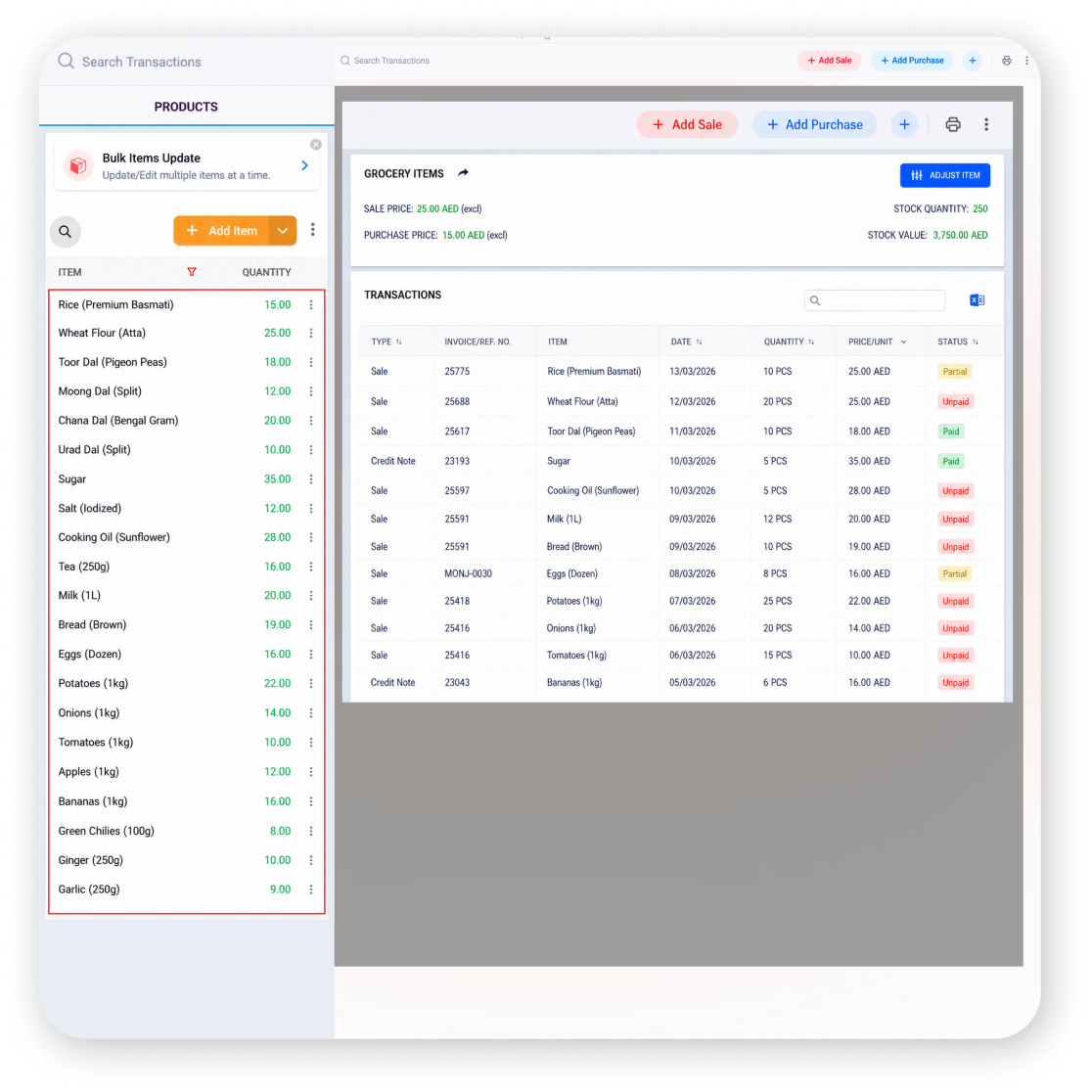 real-time inventory tracking UAE