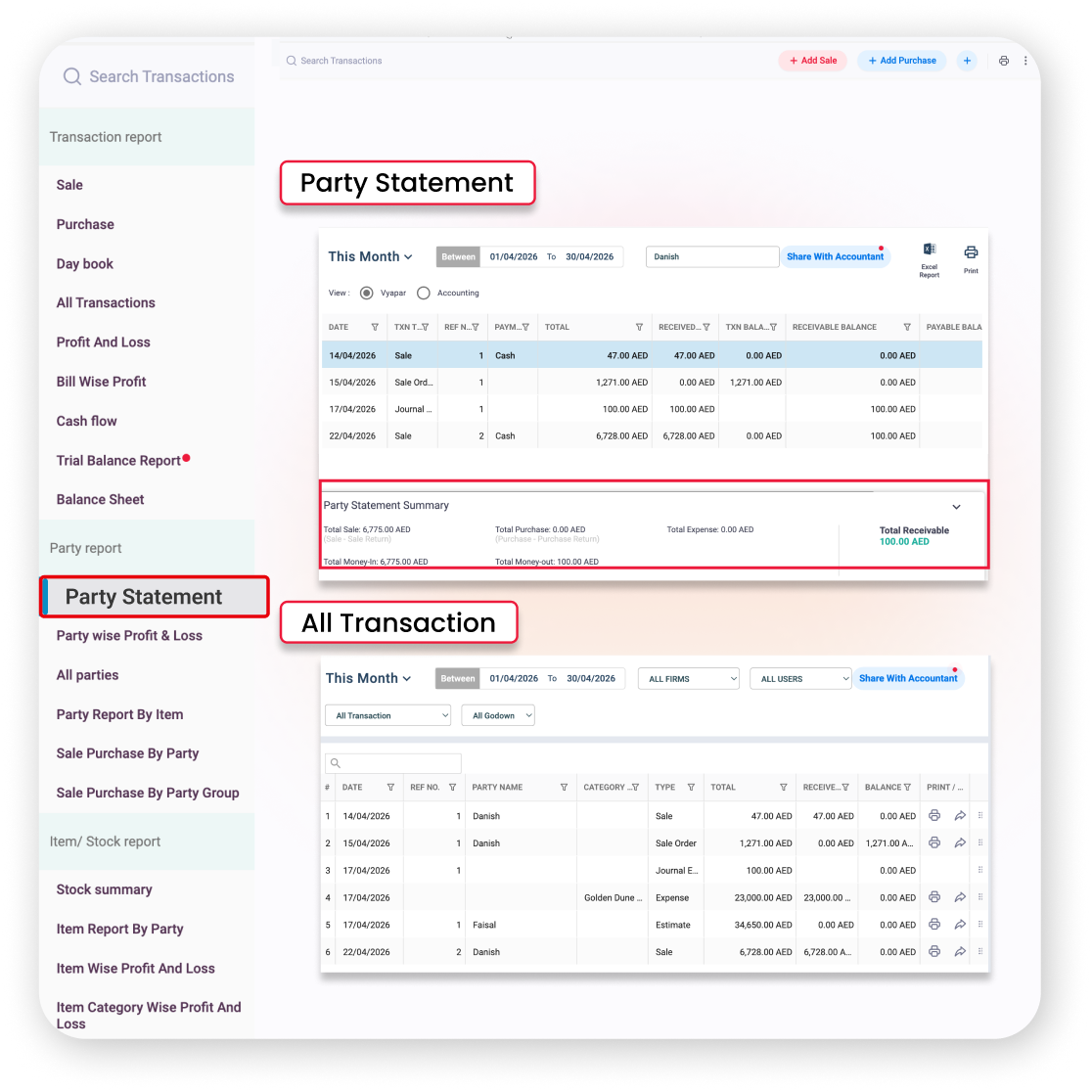 service history customer management auto UAE