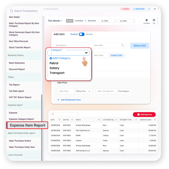 expense tracking categorisation software