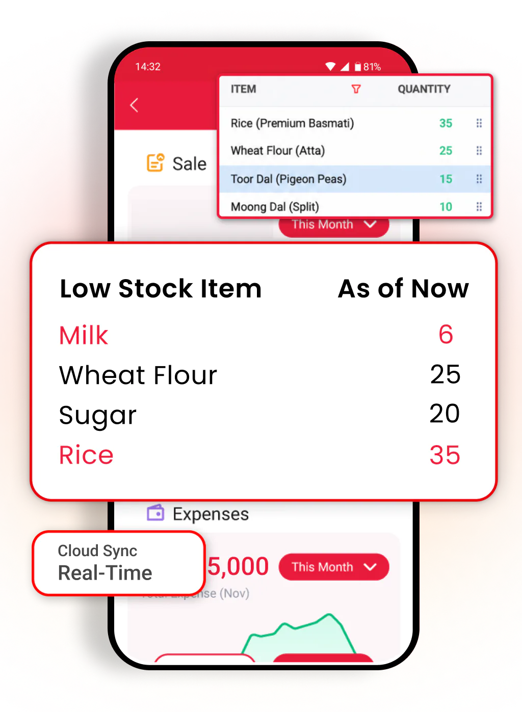 warehouse management app on mobile