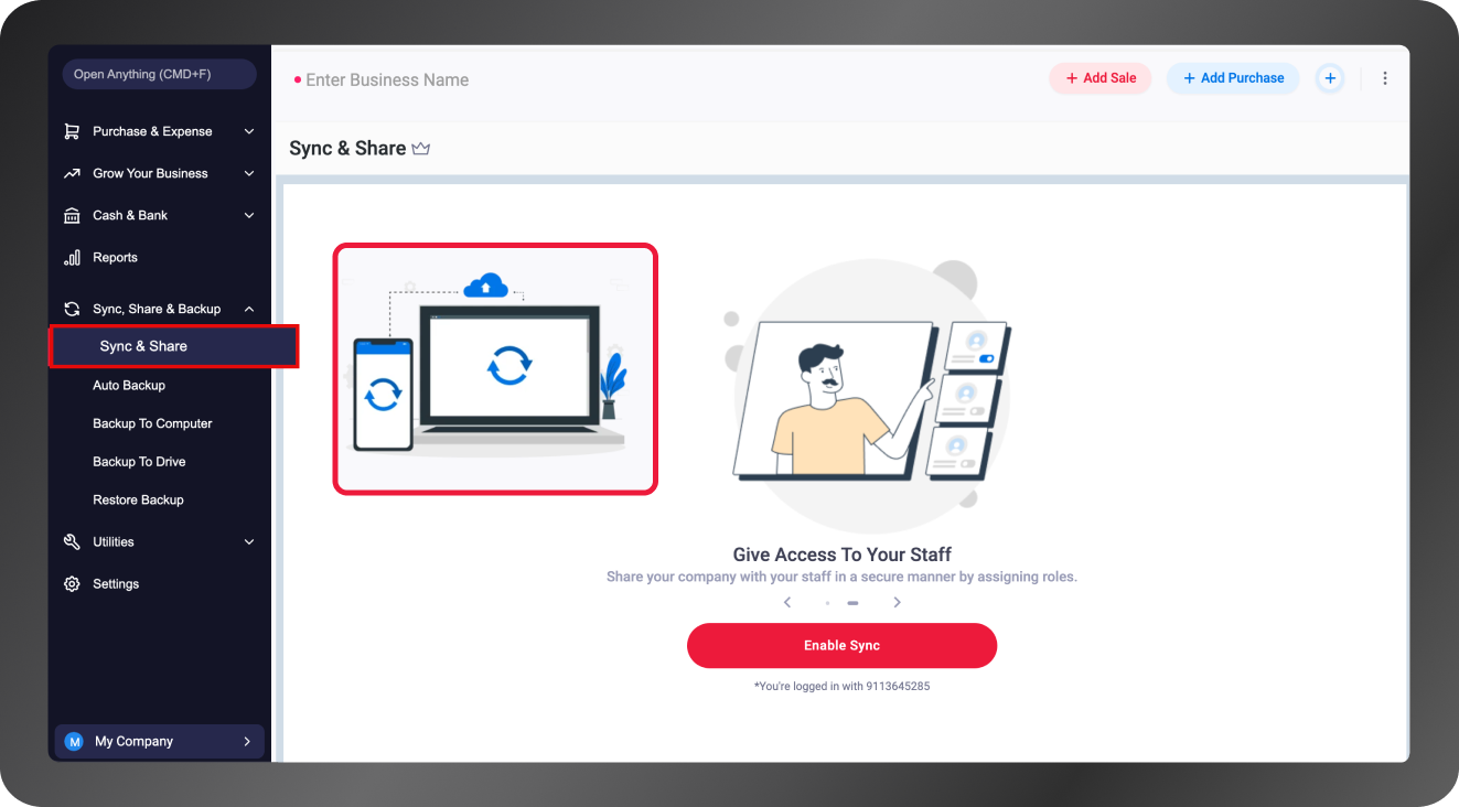 cloud based accounting software real time sync