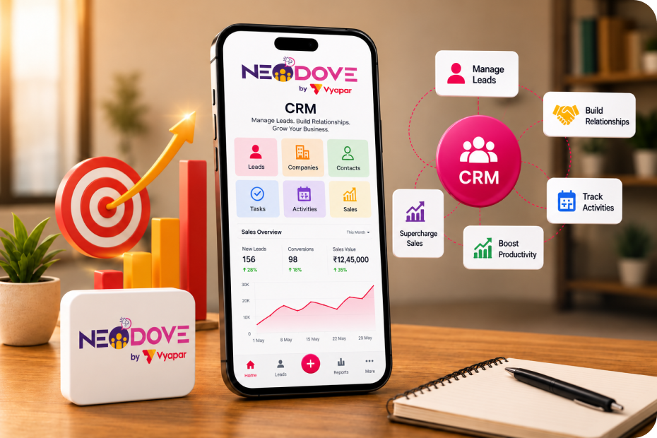 Vyapar’s acquisition of Neodove CRM